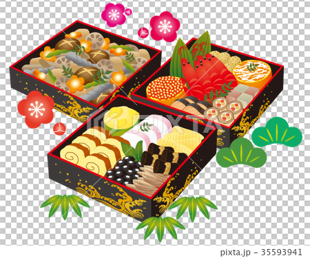 New Year dishes set 35593941