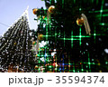イルミネーションとクリスマスツリー 35594374