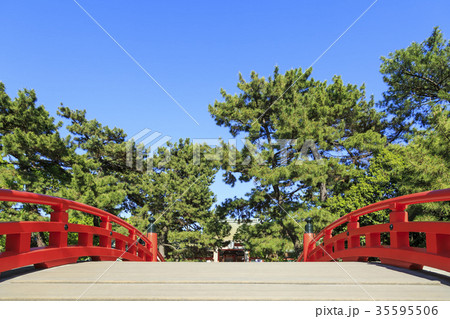 大阪府・住吉大社・反橋（太鼓橋） 35595506