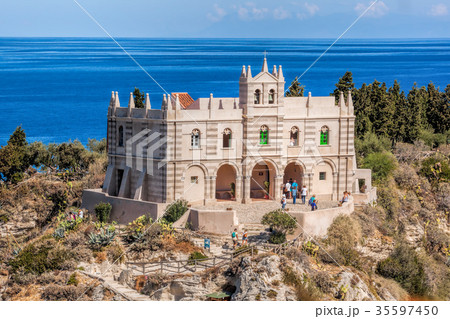 Santa Maria Church in Tropea, Calabria, Italy 35597450