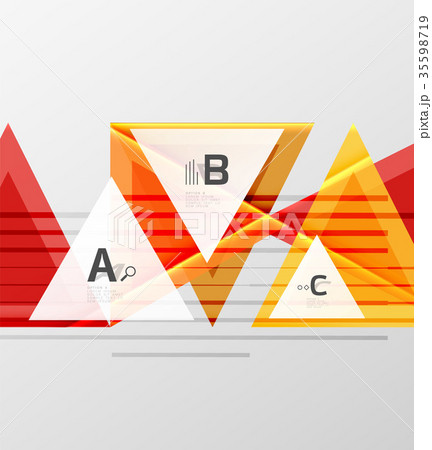 Colorful abstract shapes background 35598719