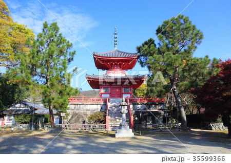 京都 秋の大覚寺 心経宝塔 京都 秋の大覚寺 心経宝塔 35599366