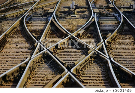 線路・ポイント・ハート形2 線路・ポイント・ハート形2 35601439