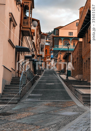 Tbilisi old streets. Georgia Tbilisi old streets. Georgia 35603167