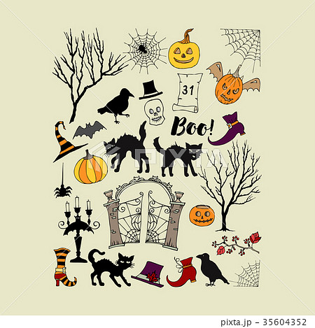 Halloween background 35604352