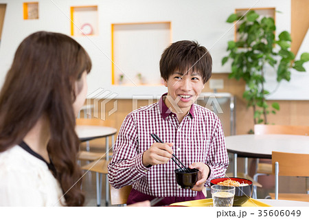 大学生 学食 社員食堂 大学生 学食 社員食堂 35606049