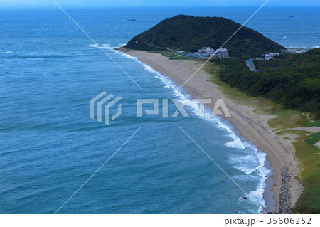 早朝の渥美半島　伊良湖岬 35606252