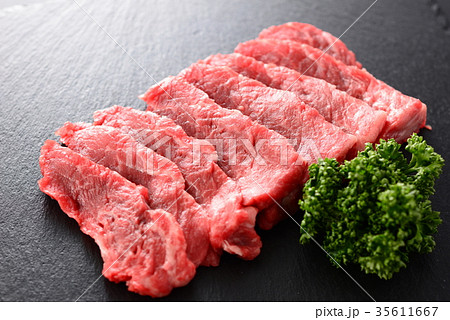 牛肉　肩　焼肉用 35611667