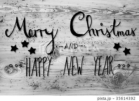 Calligraphy Merry Christmas And Happy New Year Calligraphy Merry Christmas And Happy New Year 35614392