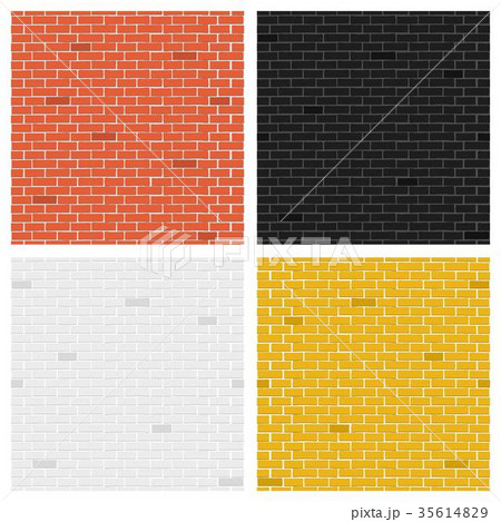 Creative vector illustration of color brick 35614829