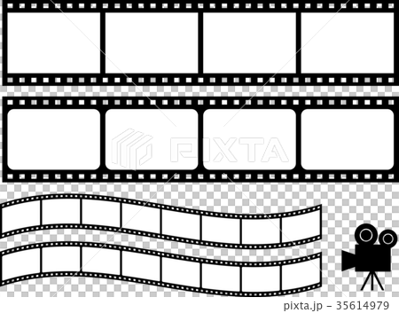 フィルムのイラスト素材