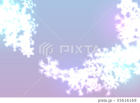 Christmas snowflakes background with falling and 35616169