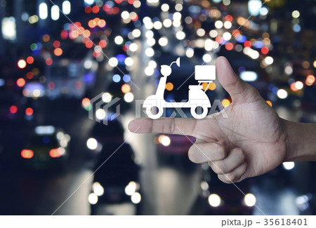 Business delivery service concept Business delivery service concept 35618401