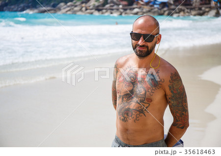 Portrait of brutal men Portrait of brutal men 35618463