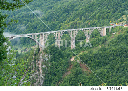 Durdevica Bridge over Tara Canyon 35618624