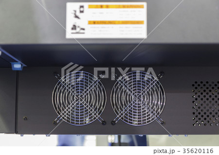 Small Cooling fan in an  industrial printer 35620116