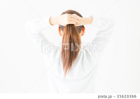 Back Pose Female Scissors Stock Photos - Free & Royalty-Free Stock Photos  from Dreamstime