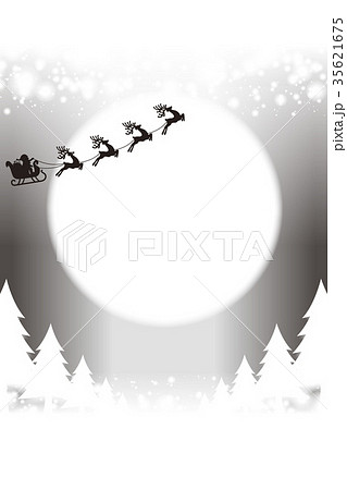 背景素材壁紙 メリークリスマス カード ツリー デコレーション 飾り 装飾 光 積雪 夜景 キラキラのイラスト素材