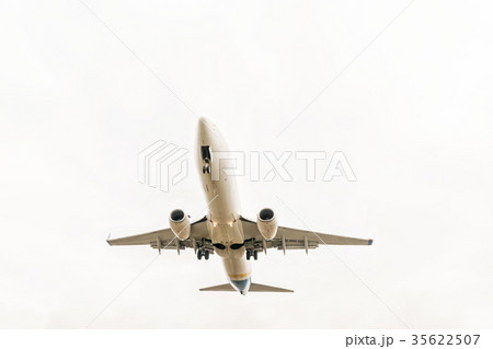 Flying aircraft, bottom view 35622507