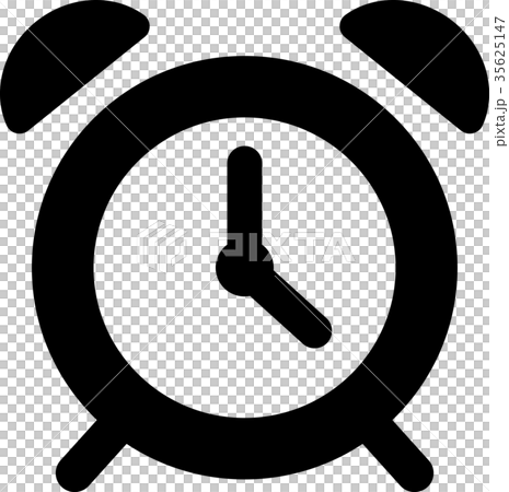 Alarm Clock And Alarm Icon Stock Illustration