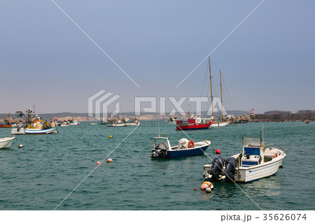 Fishing boats in the port of Sagres 35626074