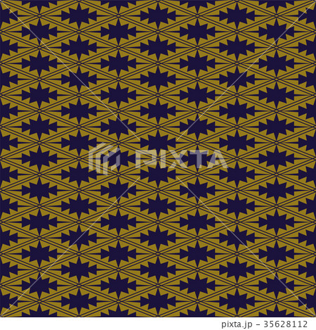 Antique seamless gold retro pattern background 35628112