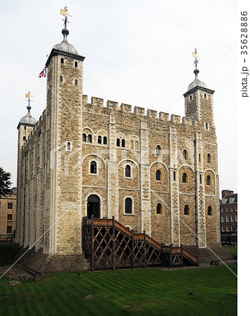 ロンドン塔（ホワイトタワー）の写真素材 [35628886] - PIXTA
