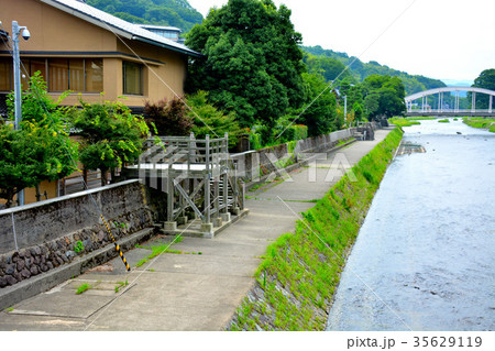 金沢・ひがし茶屋街　浅野川の散策路（３） 35629119