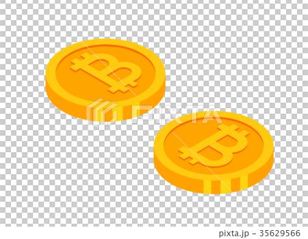 Gold bitcoins cryptocurrency coins.  35629566