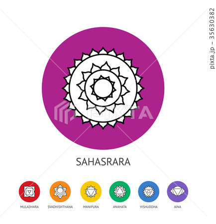 Chakras set, spirituality and energy healing 35630382