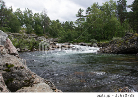 River Rauma, Oppland, Norway River Rauma, Oppland, Norway 35630738