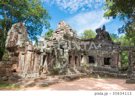 世界遺産アンコール遺跡群　Banteay Kdei　カンボジア・シェムリアップ 35634113