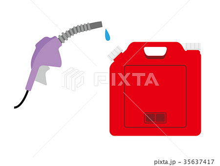 ポリタンクと給油ガン ポリタンクと給油ガン 35637417