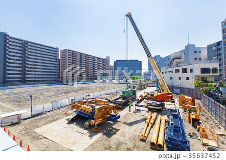 大規模建設現場 35637452