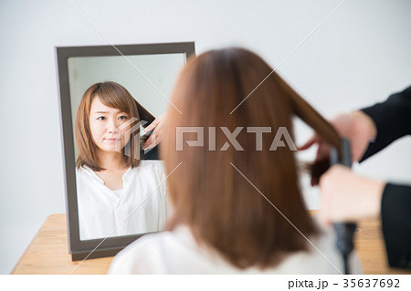 ヘアセット（ヘアアイロン） 35637692