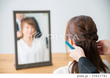 ヘアセット 35637781