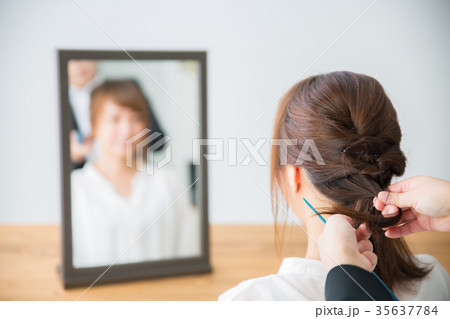 ヘアセット 35637784