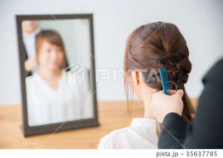 ヘアセット 35637785