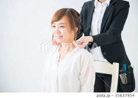 ヘアセット 35637954