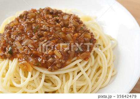 ミートソーススパゲッティ 35642479