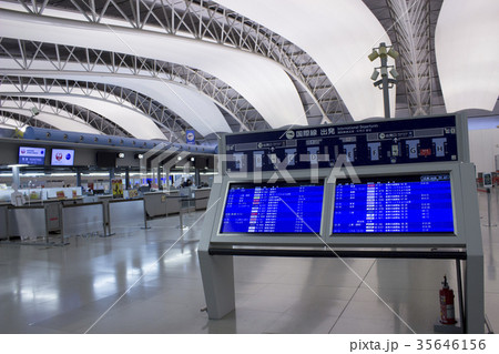 関西国際空港・国際線出発フロア/大阪府泉佐野市 関西国際空港・国際線出発フロア/大阪府泉佐野市 35646156
