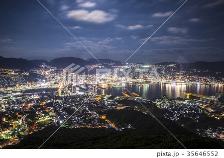 稲佐山からの長崎の夜景 稲佐山からの長崎の夜景 35646552