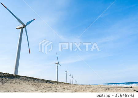 波崎風力発電所・波崎ウインドファーム 35646842
