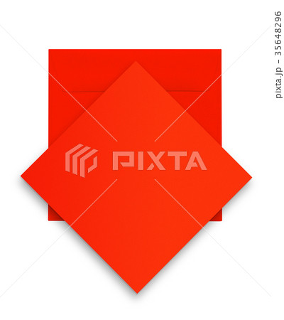 Close-up of  envelope and card 35648296
