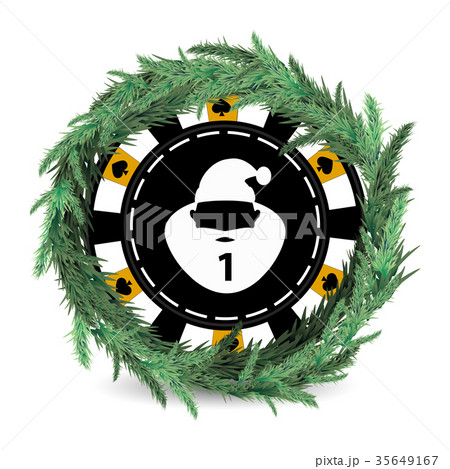 New Year and Christmas holiday. a casino 35649167