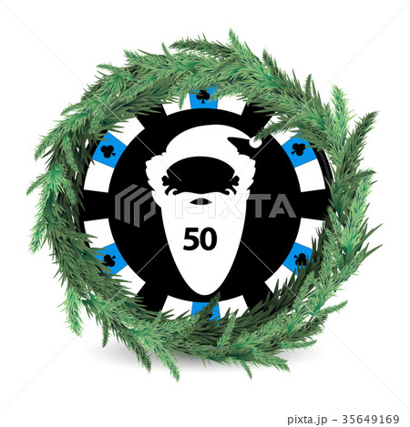New Year and Christmas holiday. a casino 35649169