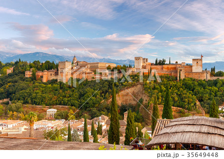 Granada. The fortress and palace complex Alhambra. Granada. The fortress and palace complex Alhambra. 35649448