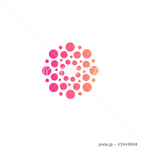 Circles vector logo. New modern isolated abstract 35649908