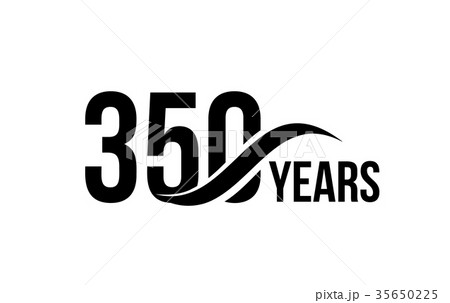 Vector isolated anniversary date logo template for 35650225