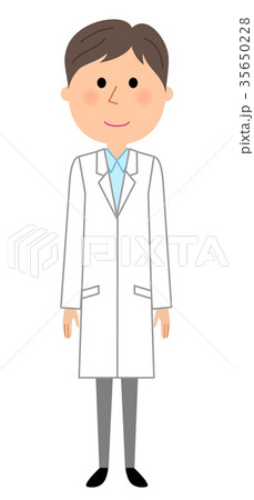 白衣の男性 35650228